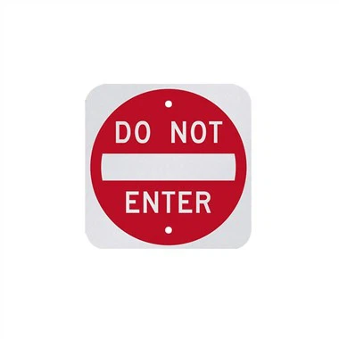 Sisäänpääsy kielletty Alumiininen kyltti